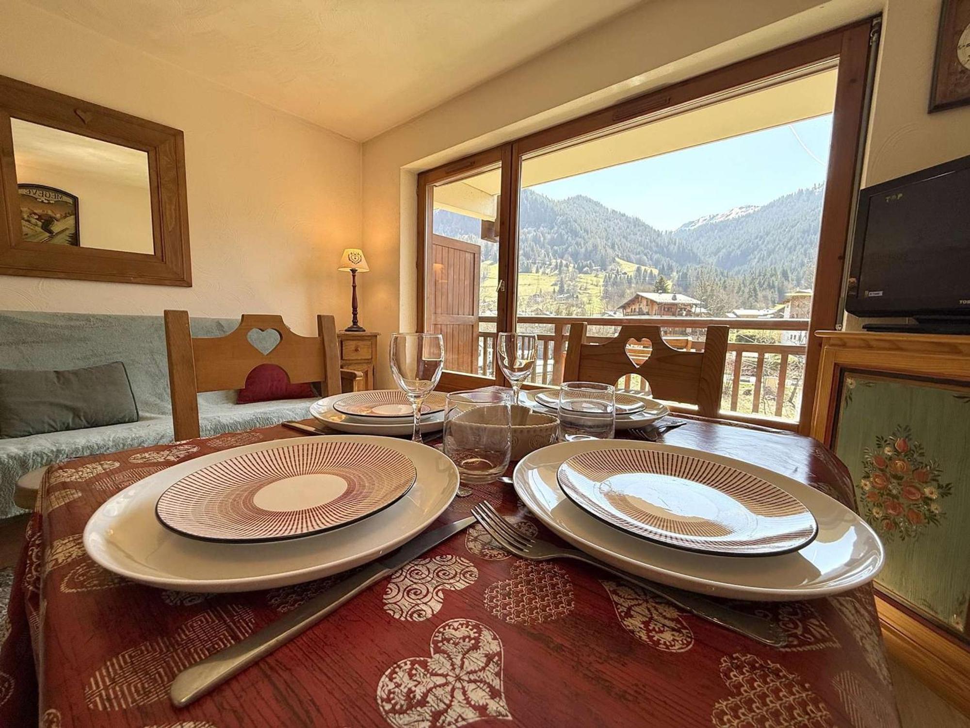 Studio Praz-sur-Arly, 1 pièce, 4 personnes - FR-1-603-32 Extérieur photo