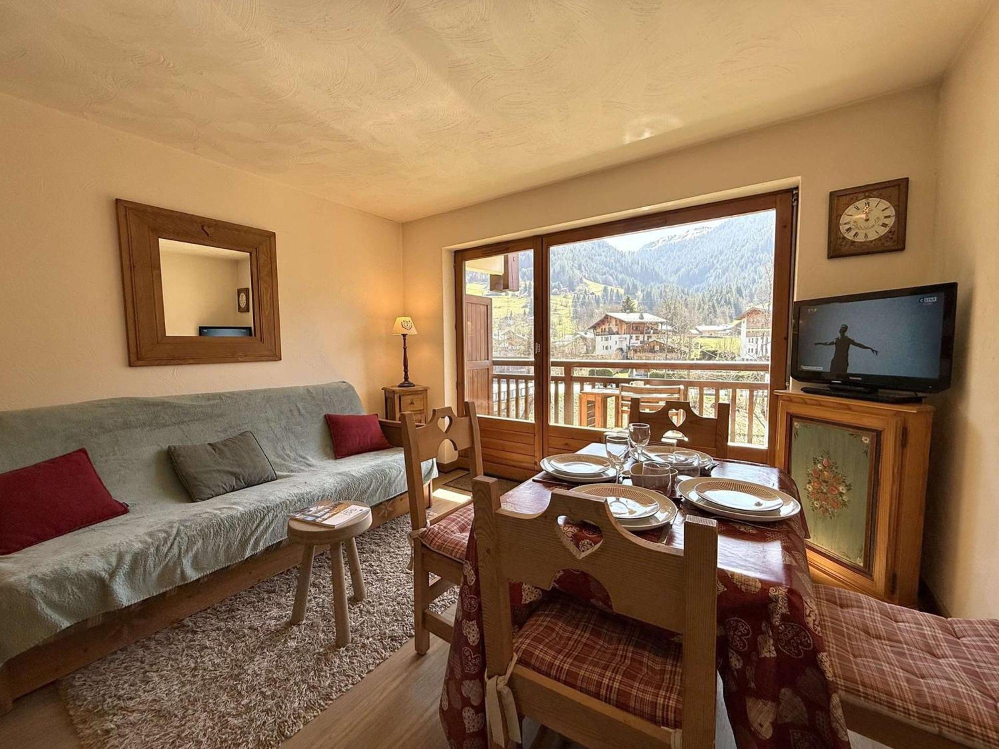 Studio Praz-sur-Arly, 1 pièce, 4 personnes - FR-1-603-32 Extérieur photo