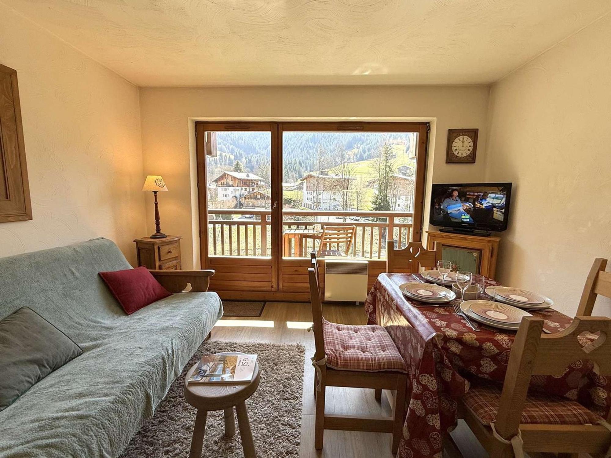 Studio Praz-sur-Arly, 1 pièce, 4 personnes - FR-1-603-32 Extérieur photo