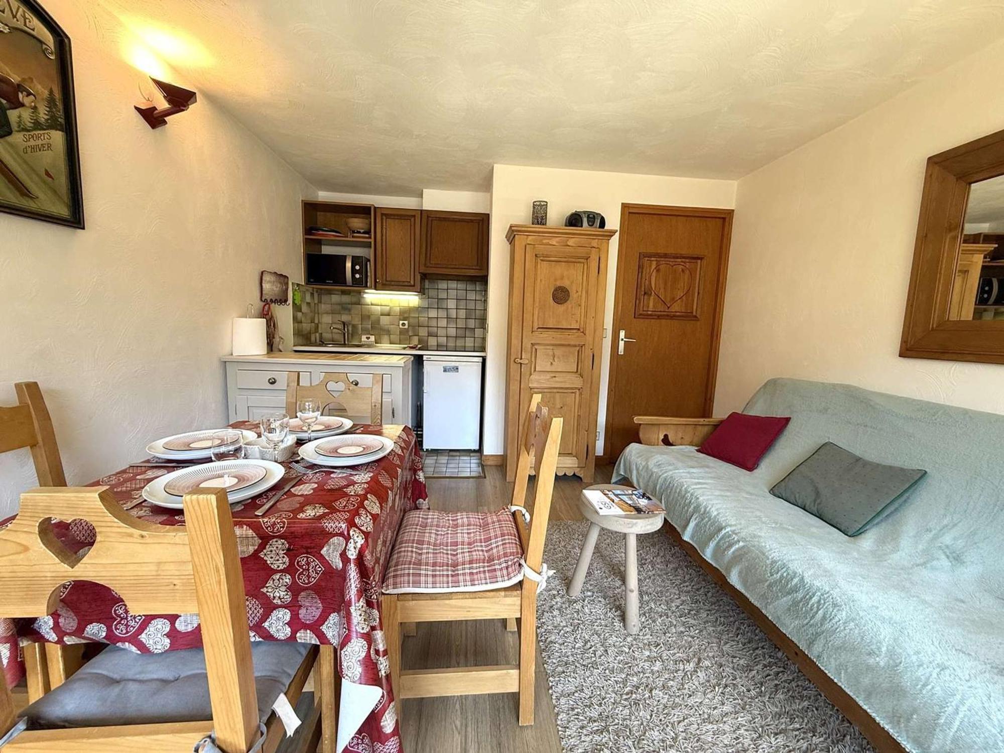 Studio Praz-sur-Arly, 1 pièce, 4 personnes - FR-1-603-32 Extérieur photo